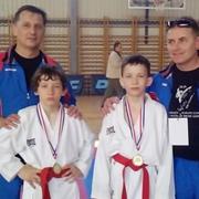 Trenerska braća Zdenko i Nenad Horvat sa braćom Mađarević
