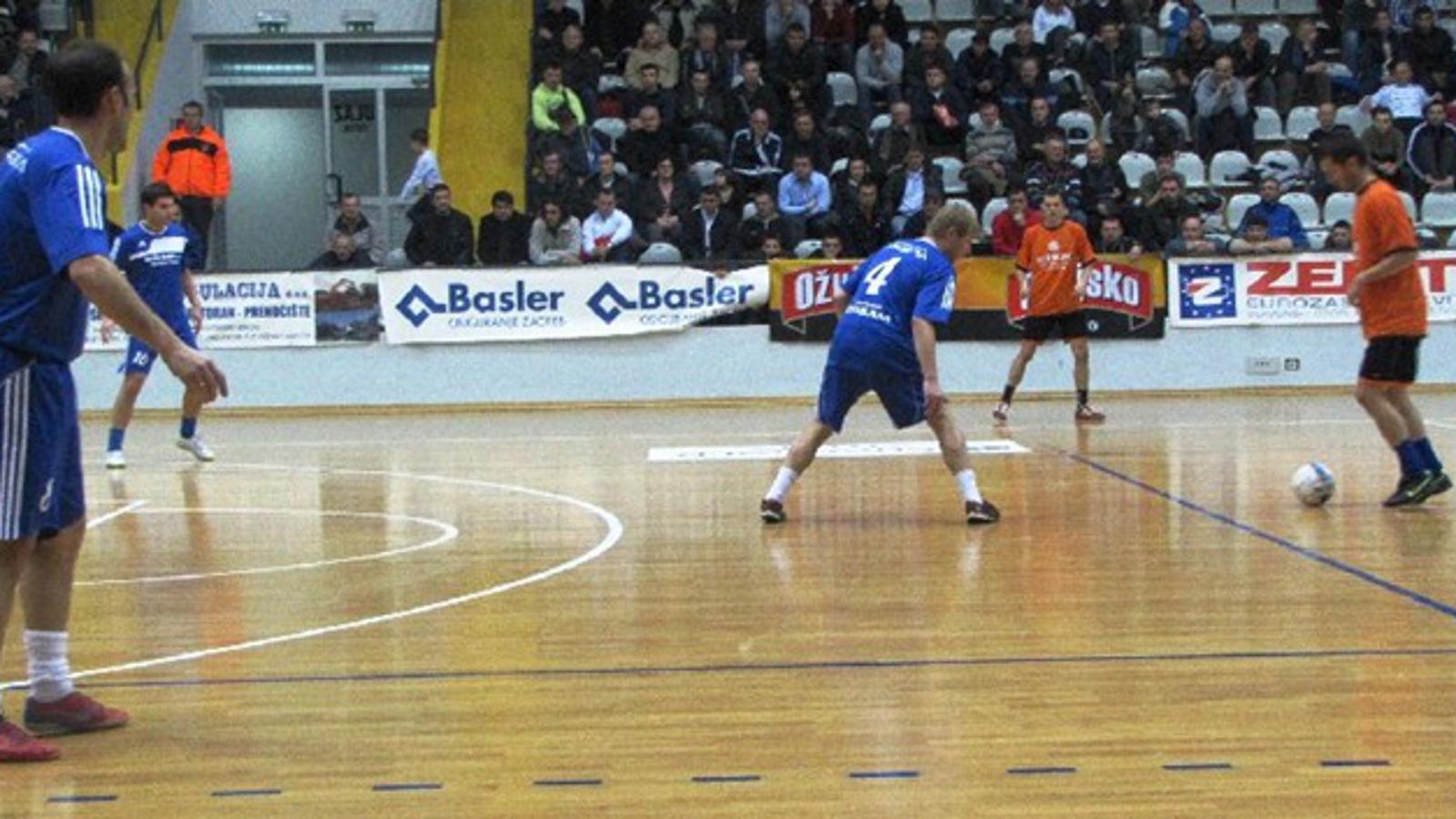 Detalj s Božićnog malonogometnog spektakla u Vijušu 