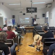 Predavanje u Vukovaru "Kako i zašto se produciraju i šire dezinformacije i lažne vijesti?”.