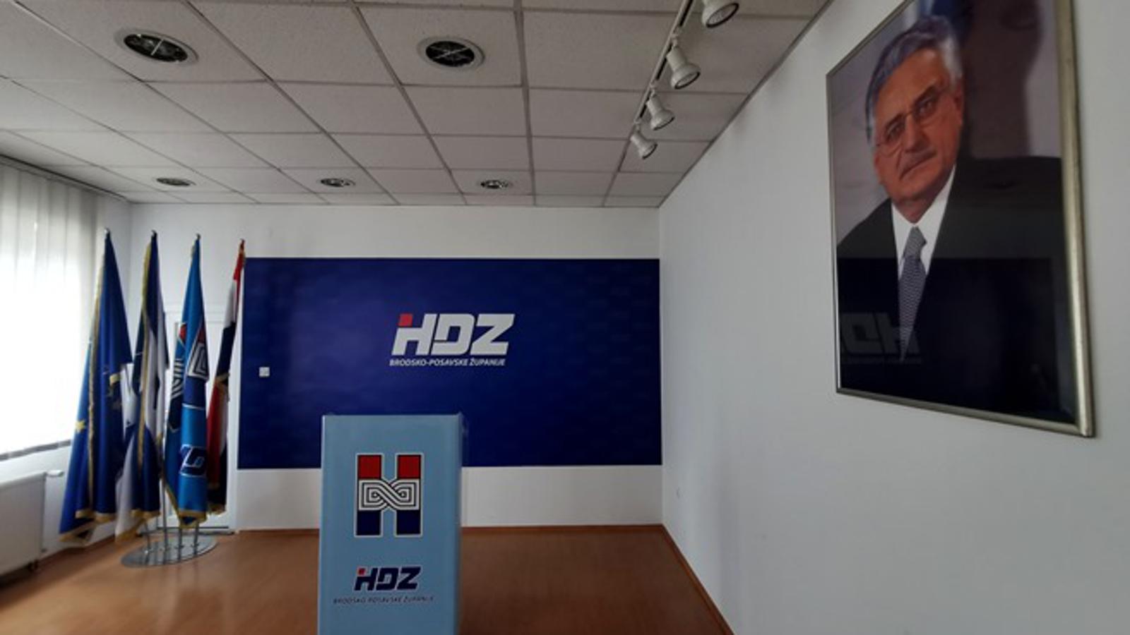 Prostorije HDZ-a u Slavonskom Brodu