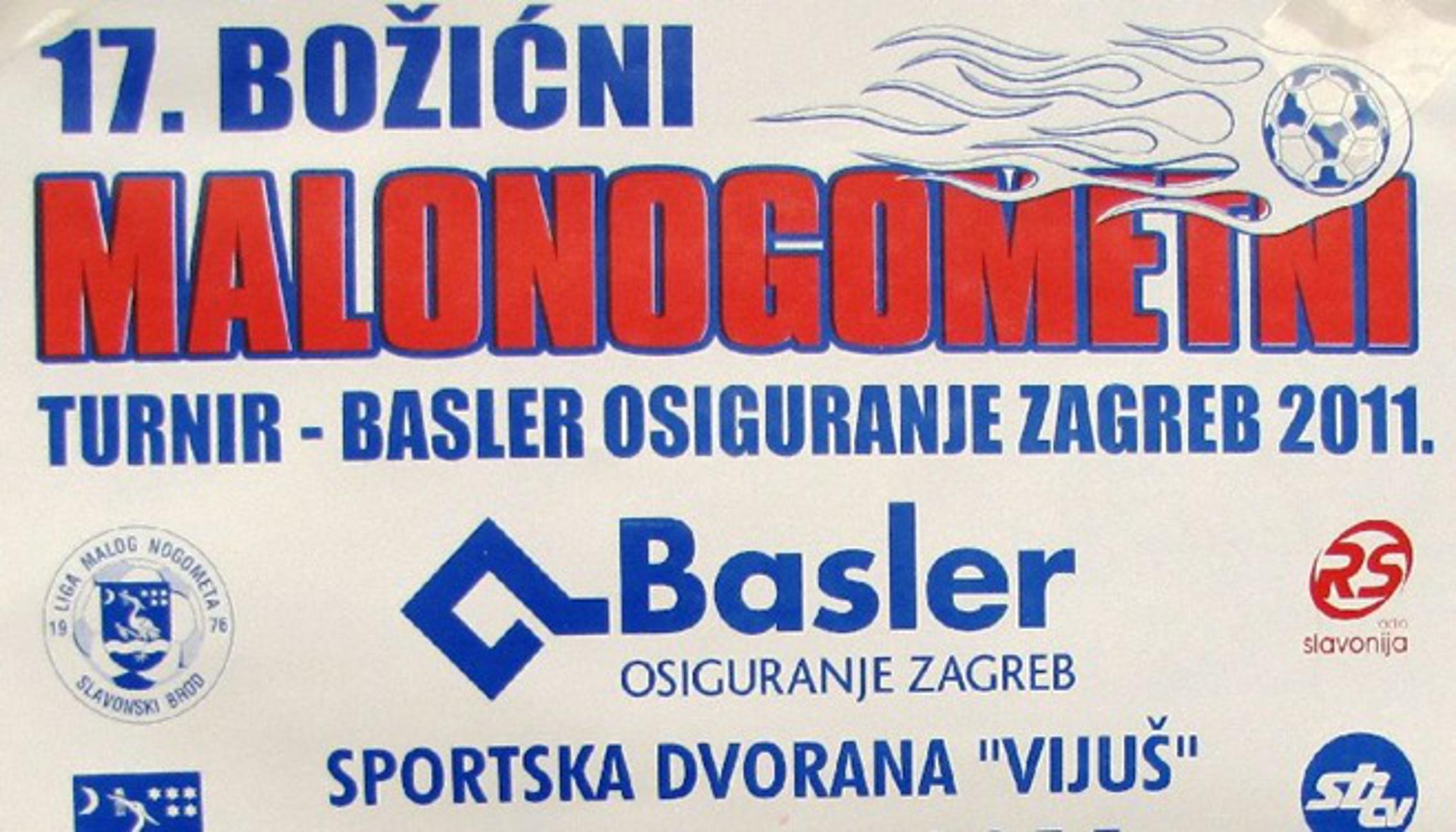 Plakat 17. Božićnog MNT Basler osiguranje Zagreb 2011.