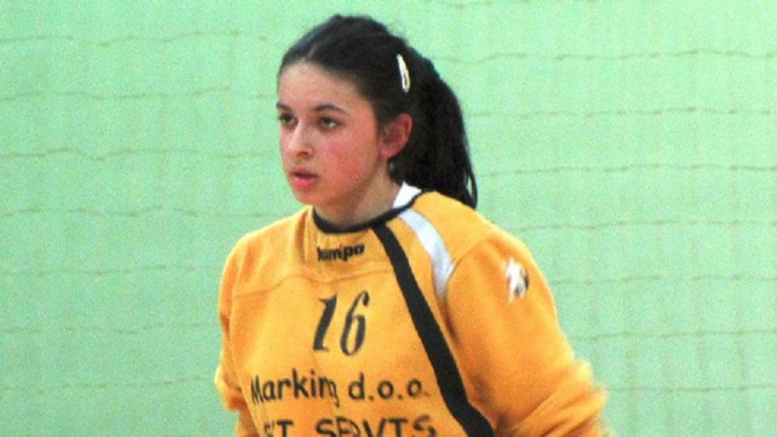 Lana Lončar, vratarka Brod Gymnasiuma