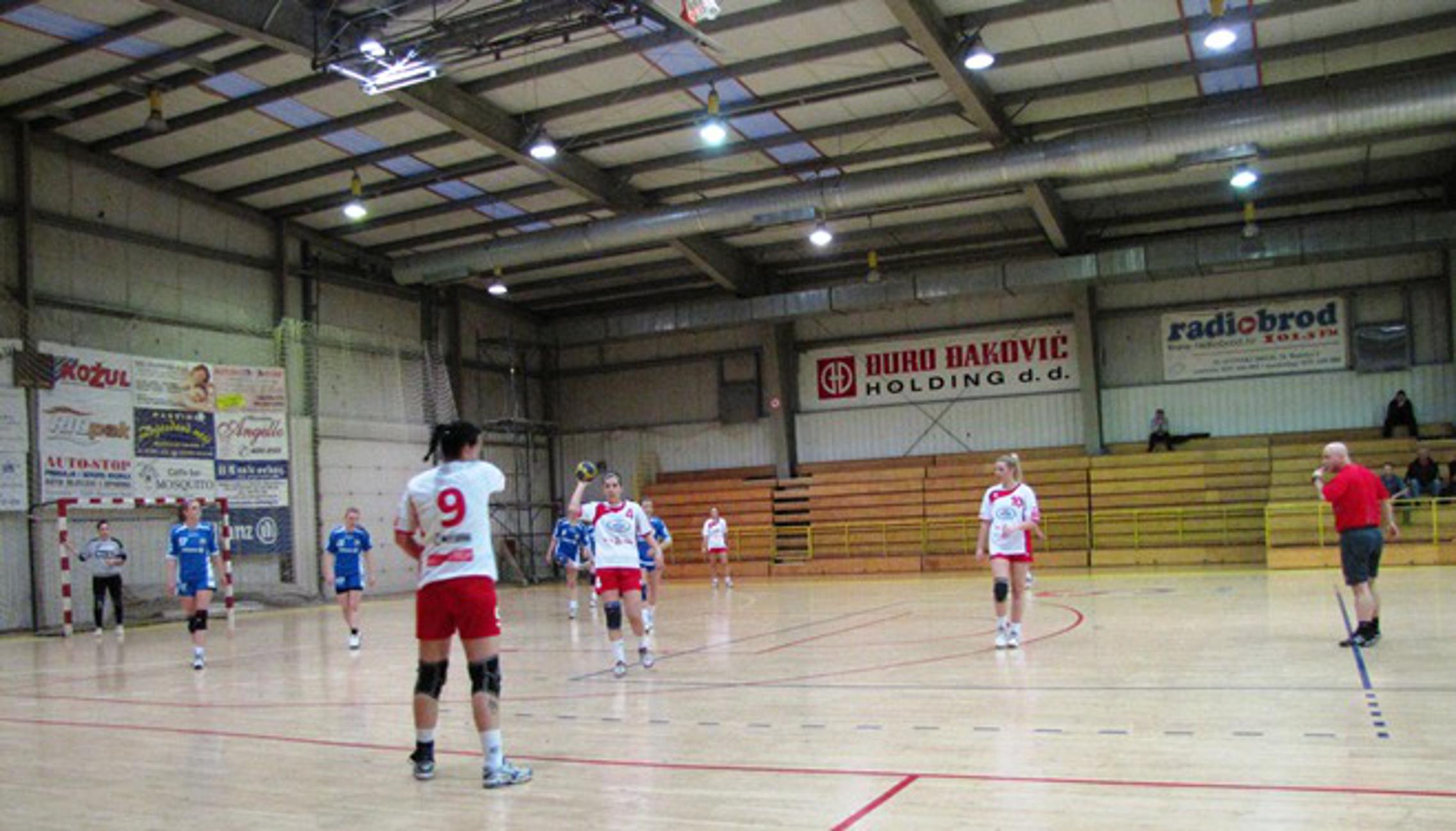 Detalj iz utakmice Brod Gymnasium (bijele) - Zrinski