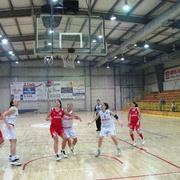 Košarkašice Broda (crvene) bile su korak do pobjede nad Novim Zagrebom