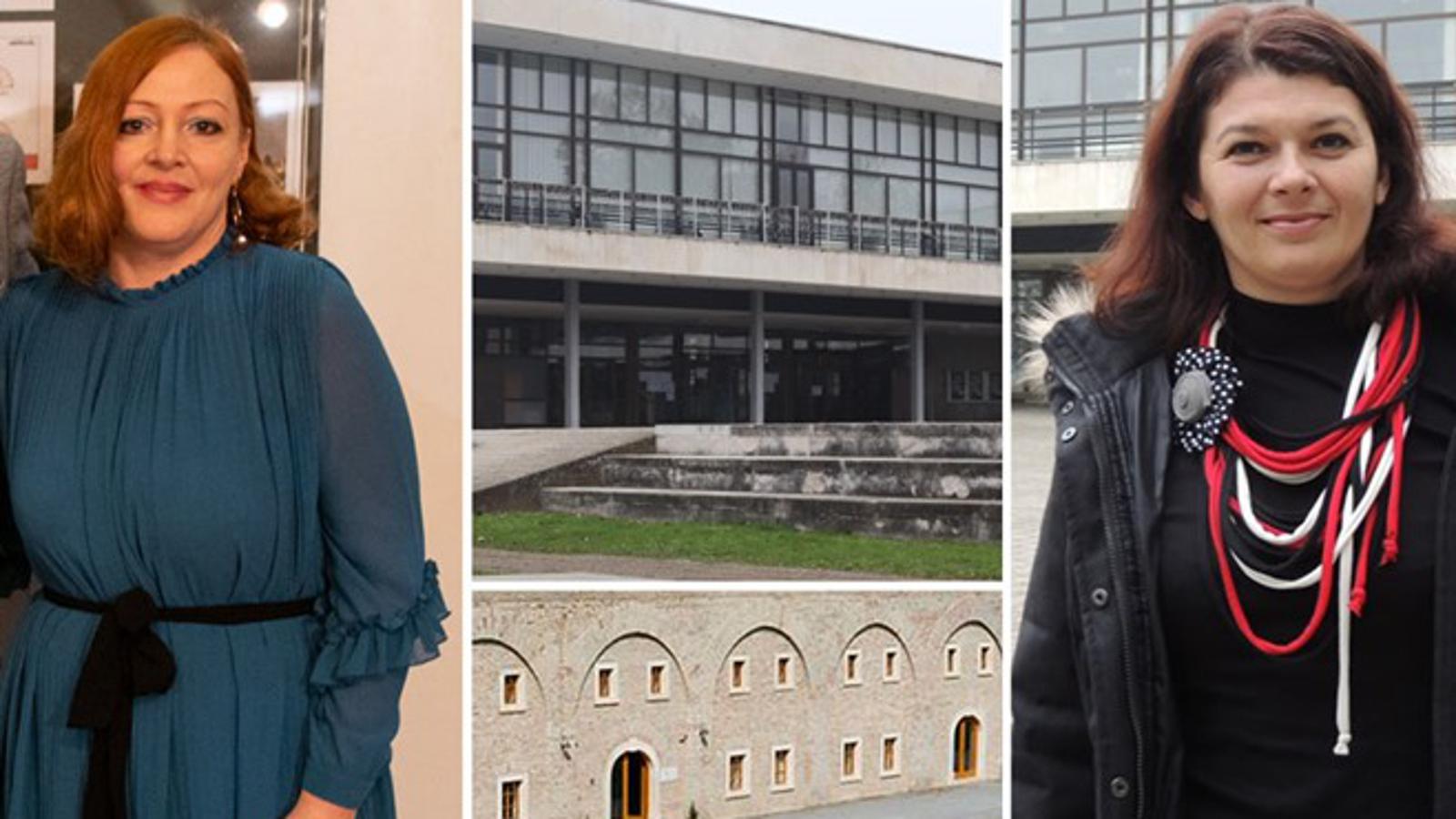 Lijevo: Romana Tekić. Desno: Sanja Nuhanović