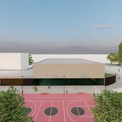 Buduća školska sportska dvorana požeške Gimnazije