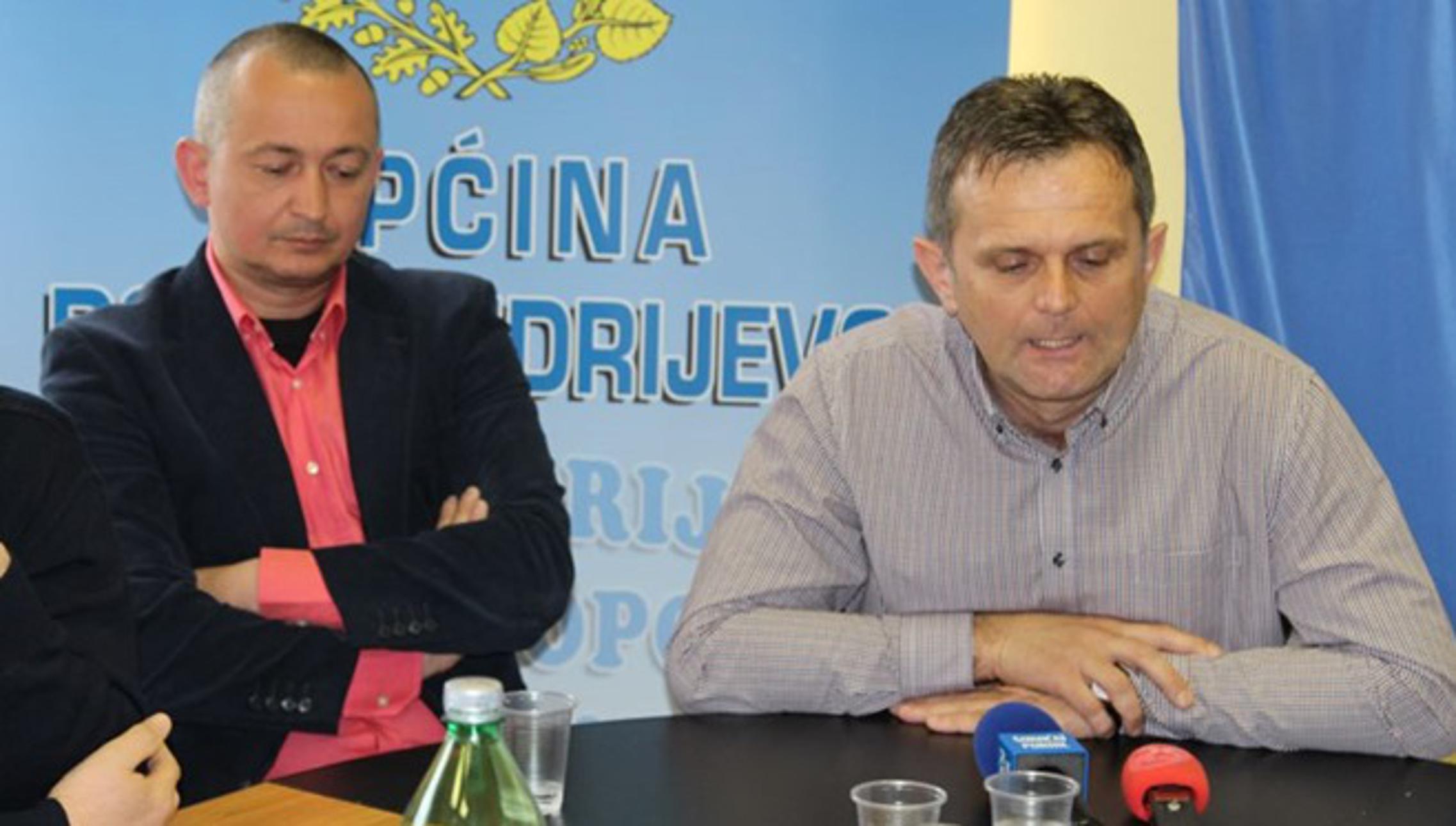 Bivši predsjednik Vijeća Marin Degmečić i općinski načelnik Tomislav Marijanović