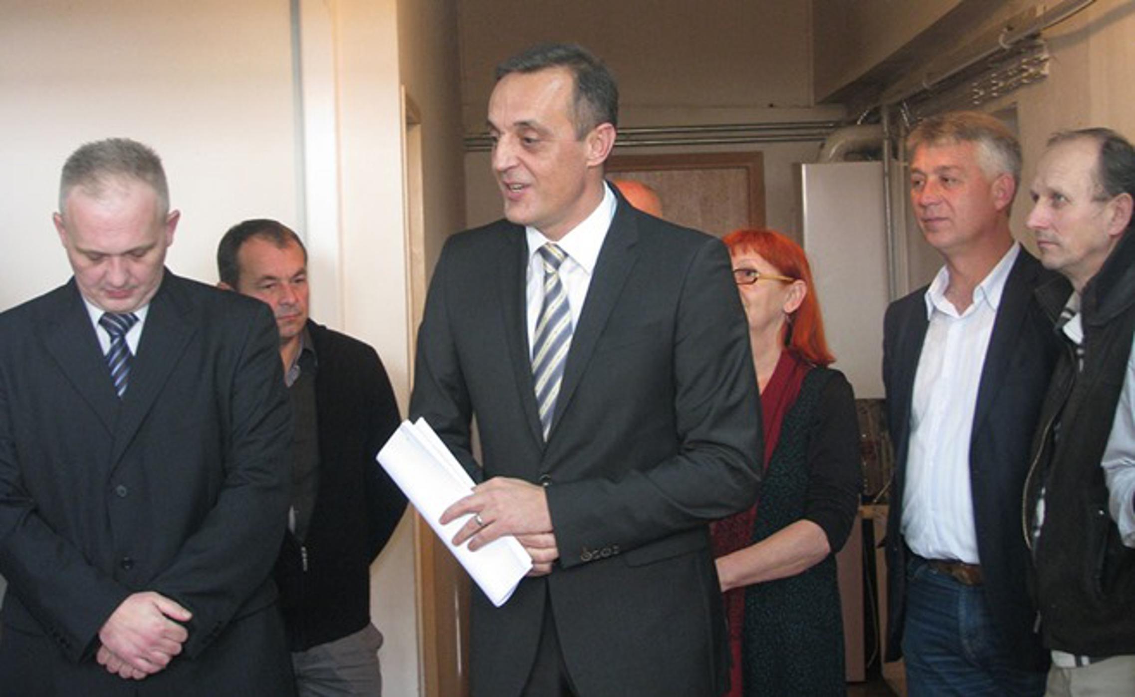 Ministar Tihomir Jakovina na domjenku SDP-a