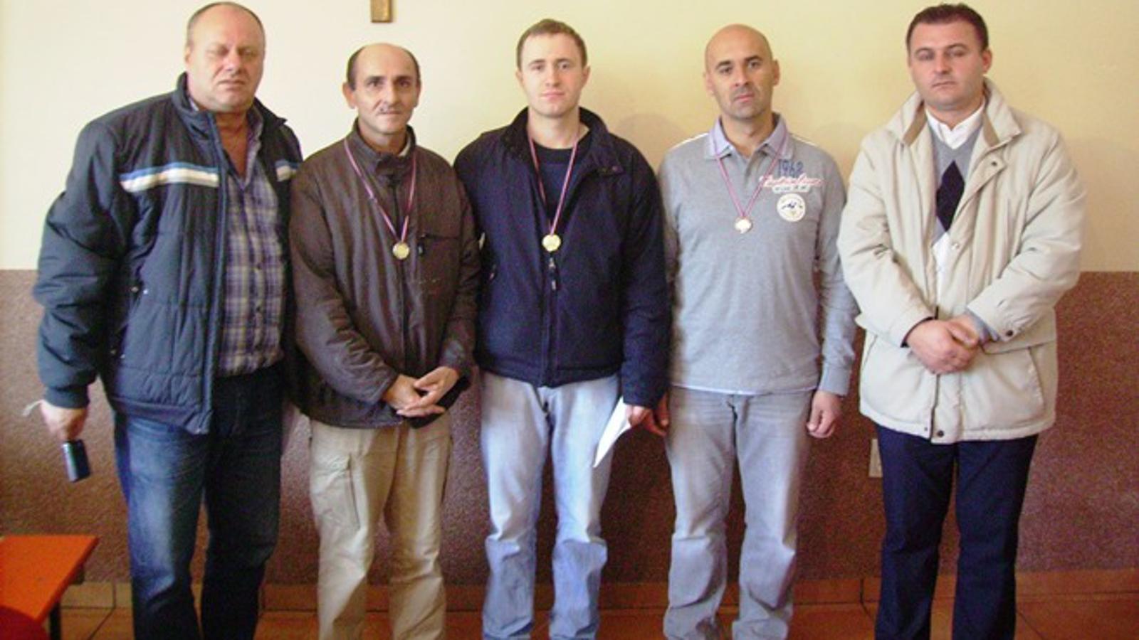 S lijeva: Opačak, Živković, Đurđević, Kokanović i Čabraja