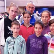 Članovi AK Marsonia s trenerom Šeremetom