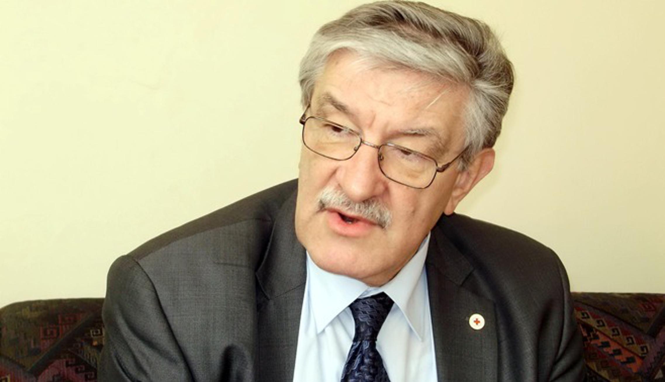 Josip Jelić, predsjednik Hrvatskog (i brodskog) Crvenog križa