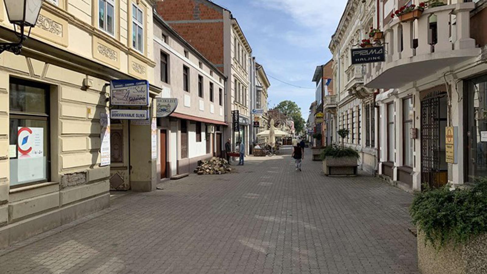 Ulica Ante Starčevića u Slavonskom Brodu