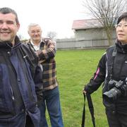 Mišo Lišanin i Stjepan Vokić s Xue Qun