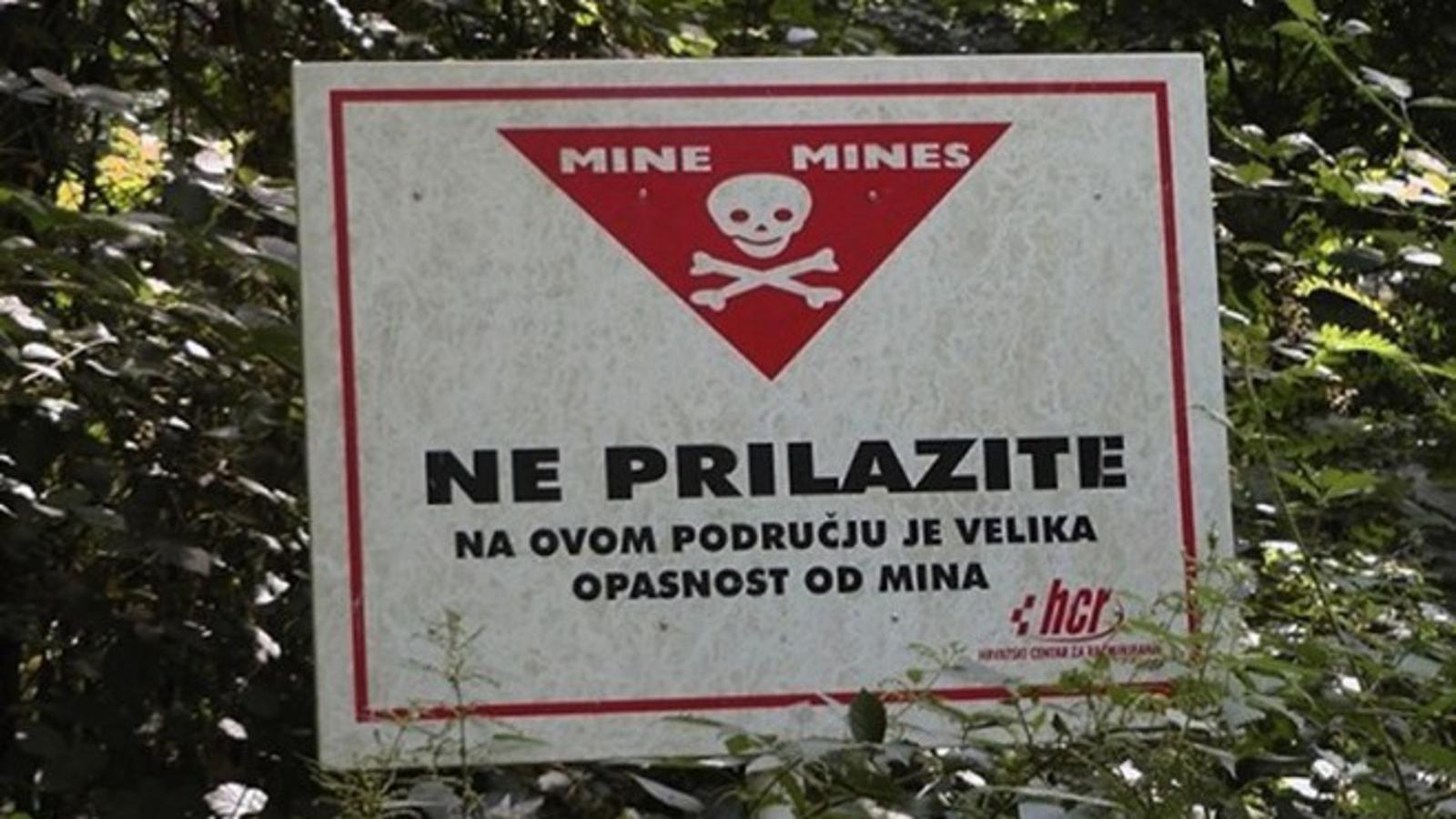 Jedno od upozorenja Hrvatskog centra za razminiranje