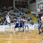 Detalj iz utakmice Brod Svjetlost (bijeli) - Cibona