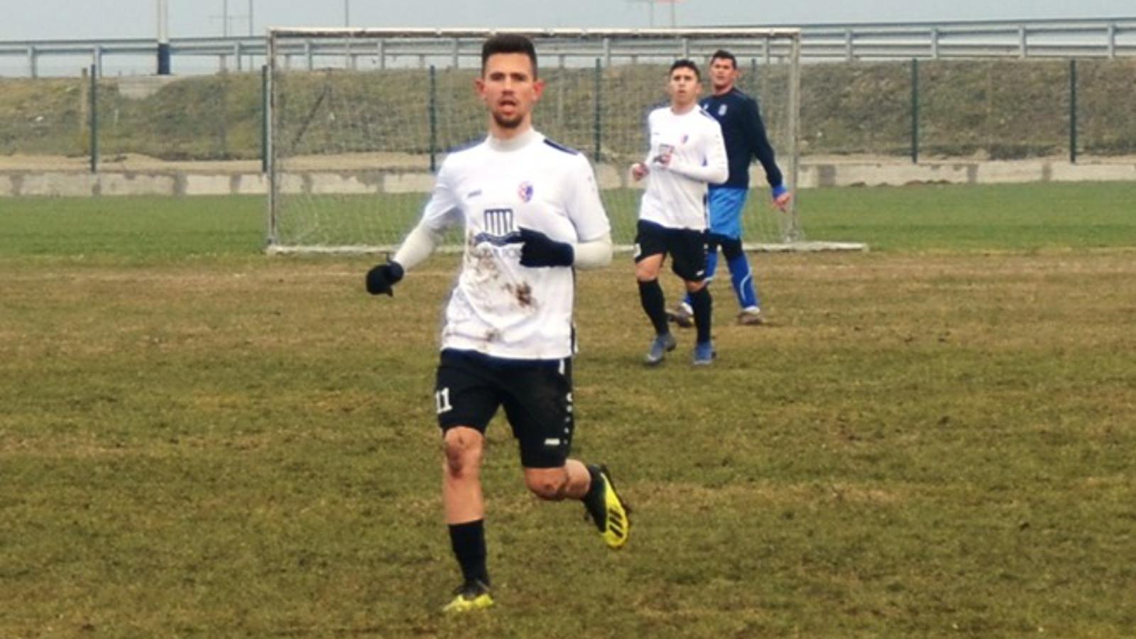 Baričević (u prvom planu) i Jašarević, asist i strijelac u Požegi.