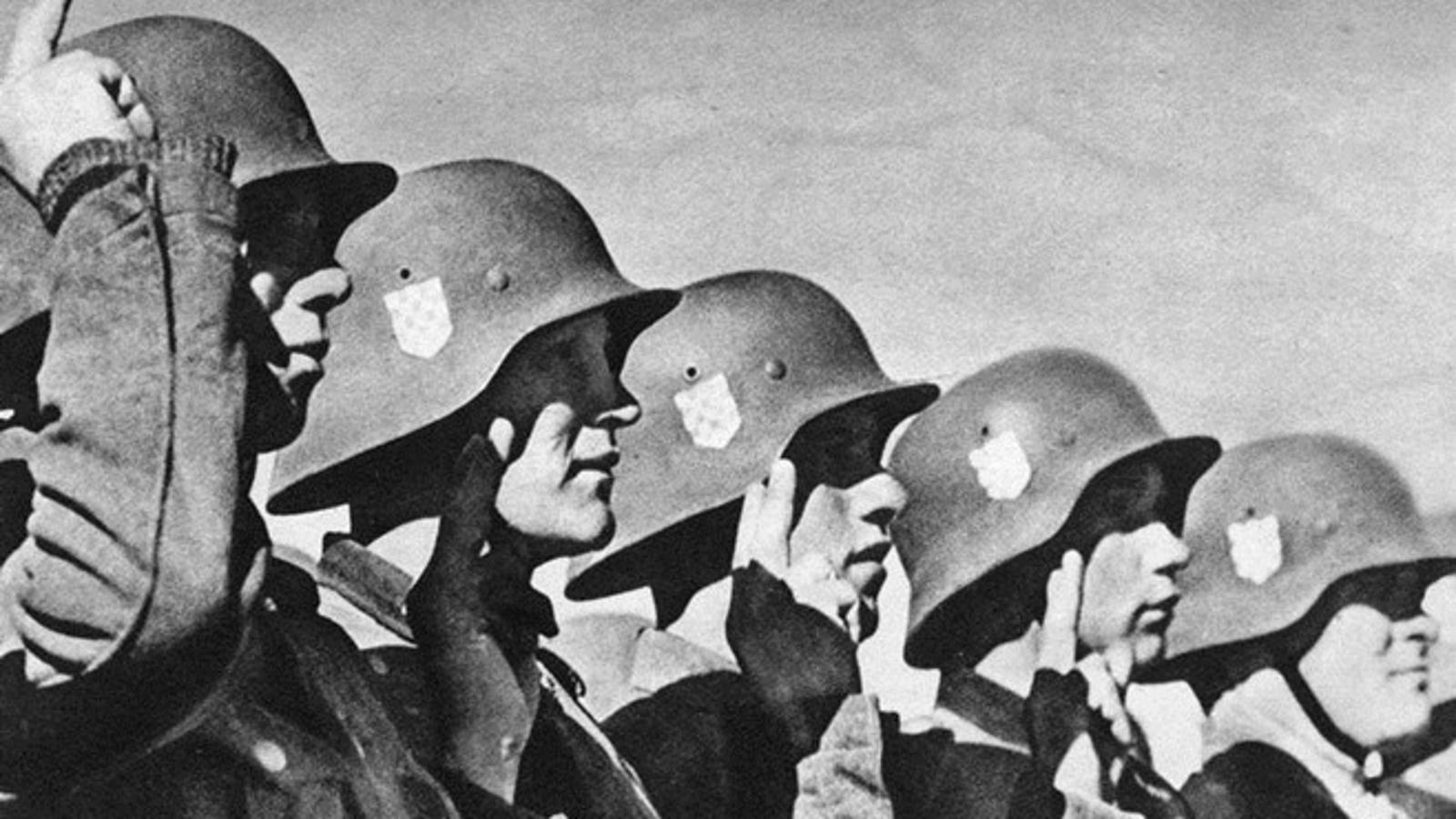 Ilustracija: Pripadnici ustaša, 1943.