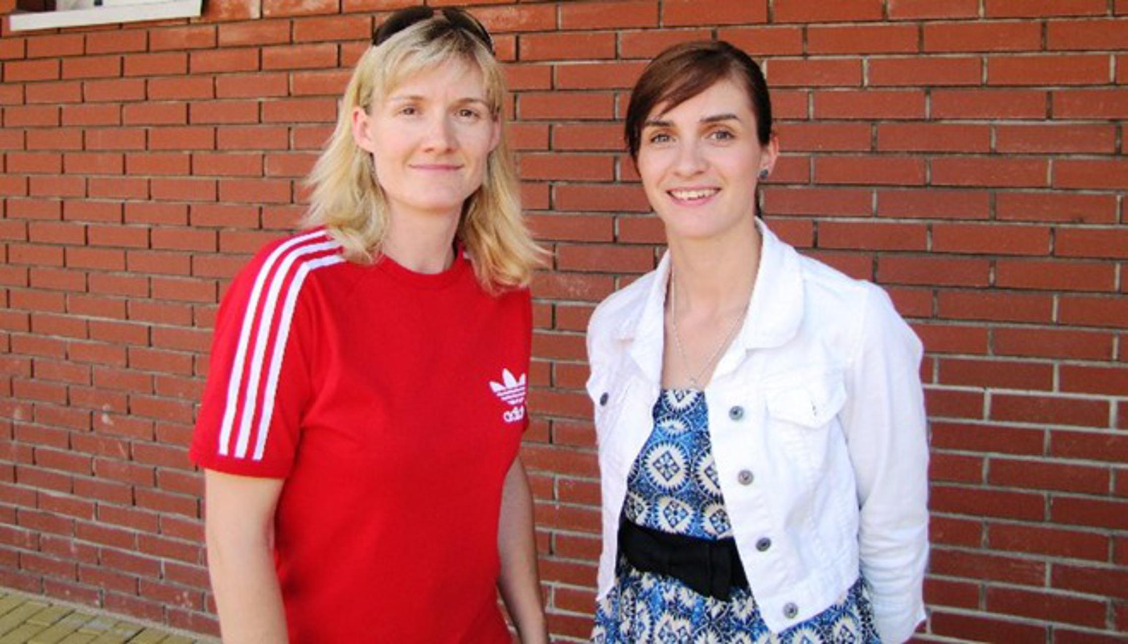 Kristina Pehar (lijevo) i Ana Alar