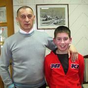 Trener Predrag Latinović i Josip Arbanas